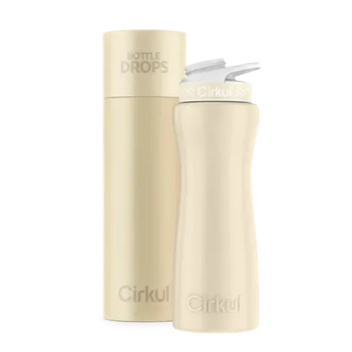 Limited Edition: 22oz. Cream Stainless Steel Bottle & Lid