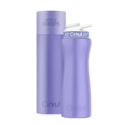 Limited Edition: 22oz. Matte Periwinkle Stainless Steel Bottle & Lid