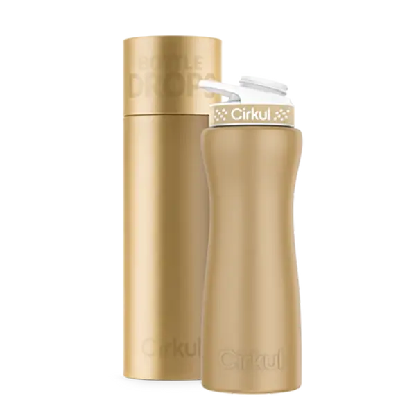 Limited Edition: 22oz. Gold Stainless Steel Bottle & Lid