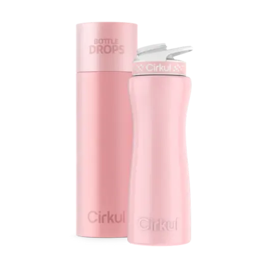 Limited Edition: 22oz. Blush Pink Stainless Steel Bottle & Lid