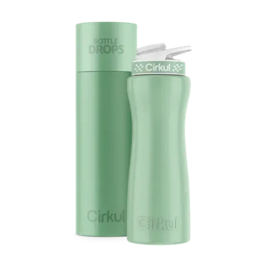 Limited Edition: 22oz. Mint Green Stainless Steel Bottle & Lid