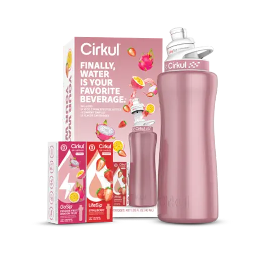 32oz. Rose Gold Stainless Steel Bottle